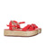 Plataforma baja rojo para mujer L101-1-Z471