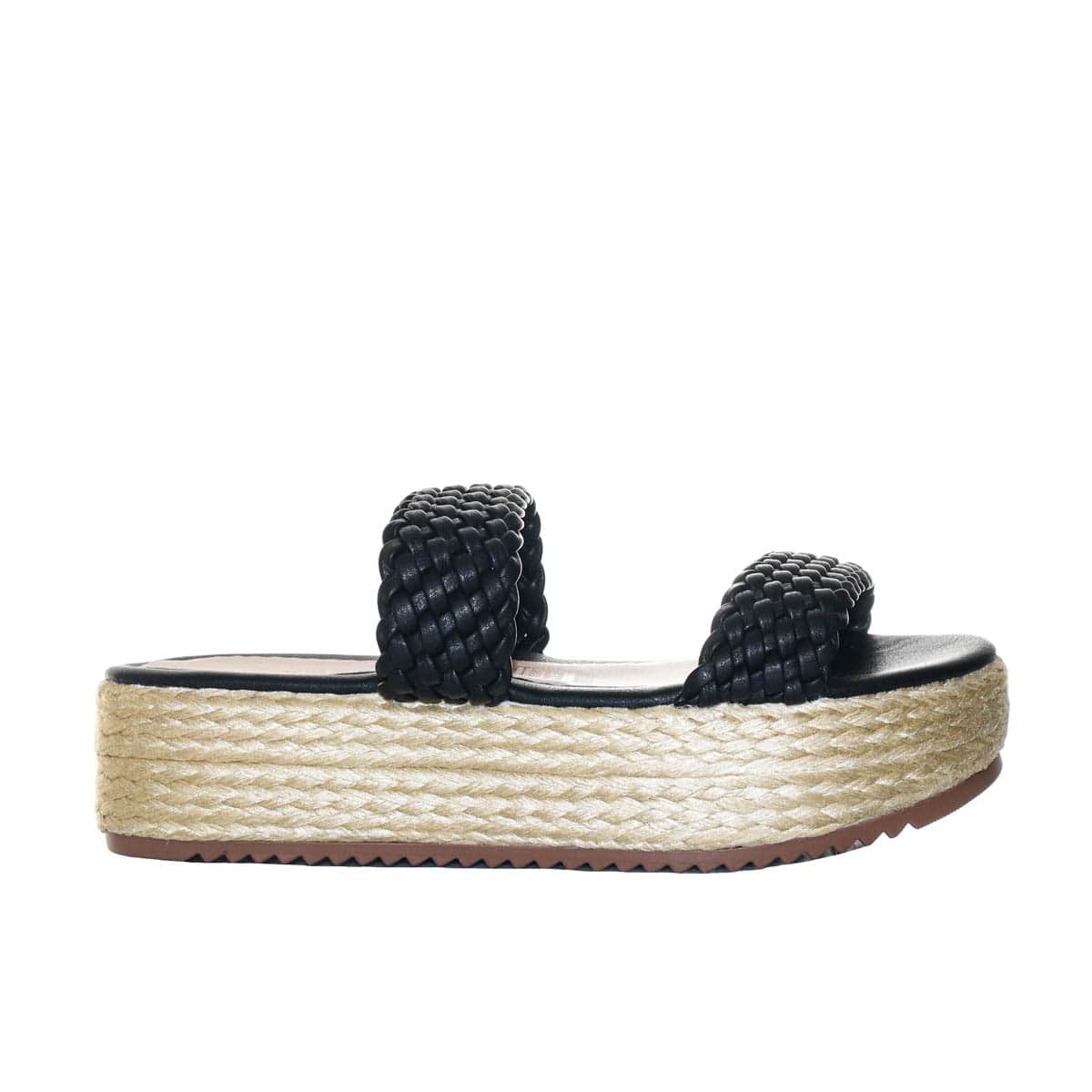 Plataforma baja negro para mujer L108-Z471