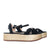 Plataforma baja negro para mujer L135-Z471