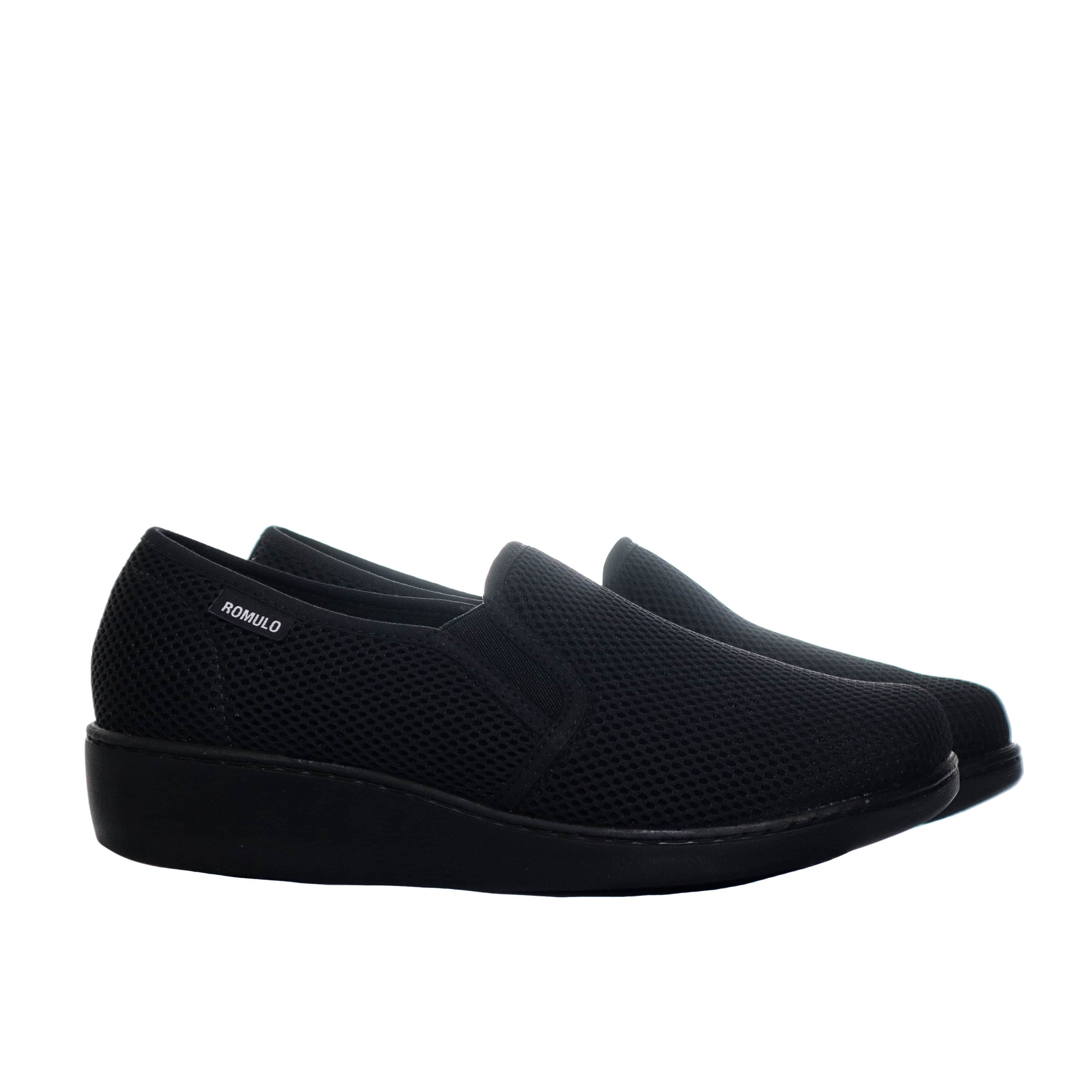 Romulo cerrado negro para mujer RO3052