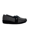 Mocasin gris para mujer RO3106