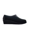 Mocasin negro para mujer RO3168