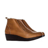Romulo botin miel cuero para mujer H-ABRIL