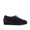 Mocasin negro para mujer RO3168