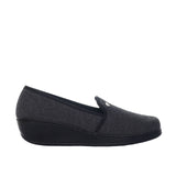 Romulo cerrado negro gris para mujer RO3174