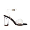 Sandalia tacon negro para mujer 2465-Z148