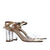 Sandalia tacon champaña para mujer 2551-Z148