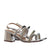 Sandalia tacon plata para mujer 850-Z562