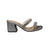 Sandalia tacon plata para mujer K814-Z144