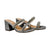 Sandalia tacon plata para mujer K814-Z144