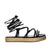 Plataforma baja negro para mujer M68-Z471