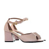 Sandalia tacon nude golosina para mujer T721-1-Z03