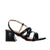 Sandalia tacon negro para mujer 0861-Z562