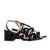 Sandalia tacon negro para mujer 0861-Z562