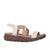 Sandalia plana talco para mujer 1019-Z83