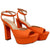 Tacon naranja para mujer 105-Z175