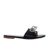 Sandalia plana negro para mujer 1610-Z278