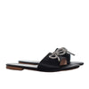 Sandalia plana negro para mujer 1610-Z278