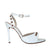 Sandalia tacon talco para mujer 2025-1-Z148
