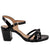 Sandalia tacon negro charol para mujer 215-Z522