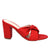 Sandalia tacon golosina rojo para mujer 221-Z540