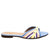 Sandalia plana celeste para mujer 2233-z527