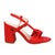 Sandalia tacon golosina rojo para mujer 233-Z540