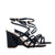 Sandalia tacon negro para mujer 2485-Z148