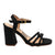 Sandalia tacon negro para mujer 2522-Z148