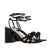 Sandalia tacon negro para mujer 526-Z191