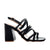 Sandalia tacon negro para mujer 543-Z191