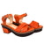 Sleidy verde x naranja para mujer 6151-Z06