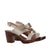 Sandalia plana talco x oro para mujer 6222-Z06