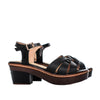 Electra / irina negro mate x charol para mujer 6254-Z06