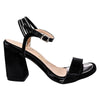 Sandalia tacon negro para mujer 705-Z523