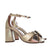 Sandalia tacon champaña para mujer C10-Z226