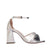 Sandalia tacon plata para mujer C10-Z226