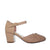 Sandalia tacon capuchino cuero para mujer H-GRETA