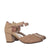 Sandalia tacon capuchino cuero para mujer H-GRETA