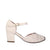 Sandalia tacon talco cuero para mujer H-GRETA