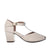 Sandalia tacon talco cuero para mujer H-SABA