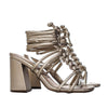 Sandalia tacon champaña para mujer J11-Z471