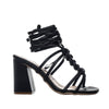 Sandalia tacon negro para mujer J11-Z471