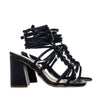 Sandalia tacon negro para mujer J11-Z471