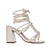 Sandalia tacon talco para mujer J11-Z471