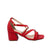 Sandalia tacon rojo para mujer Q30-Z471