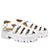 Plataforma baja blanco charol para mujer S502-Z84