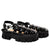 Plataforma baja negro charol para mujer S502-Z84