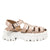 Plataforma baja nude charol para mujer S502-Z84