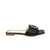 Sandalia plana negro para mujer V593-Z84